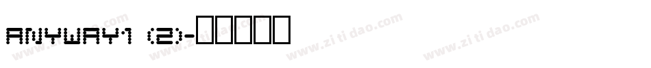 ANYWAY1 (2)字体转换